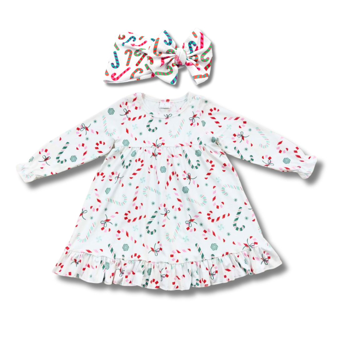 Candy Cane Factory Dress
