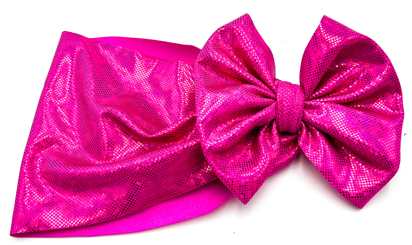 Pink Flamingo (Holographic) Head Wrap