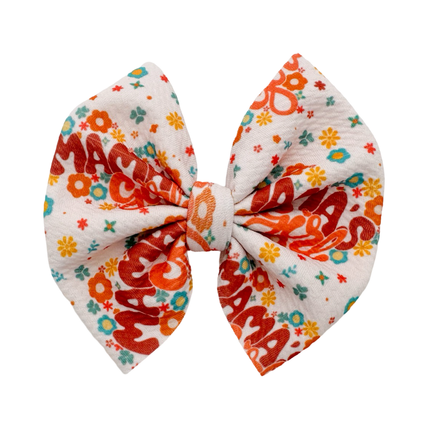 Mama’s Flower Girl Bullet Bow
