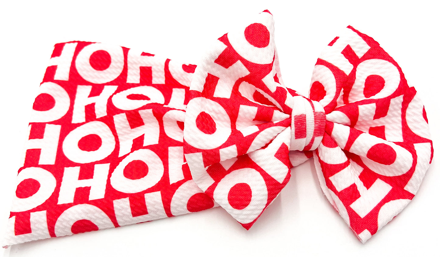 Santa’s Language Head Wrap