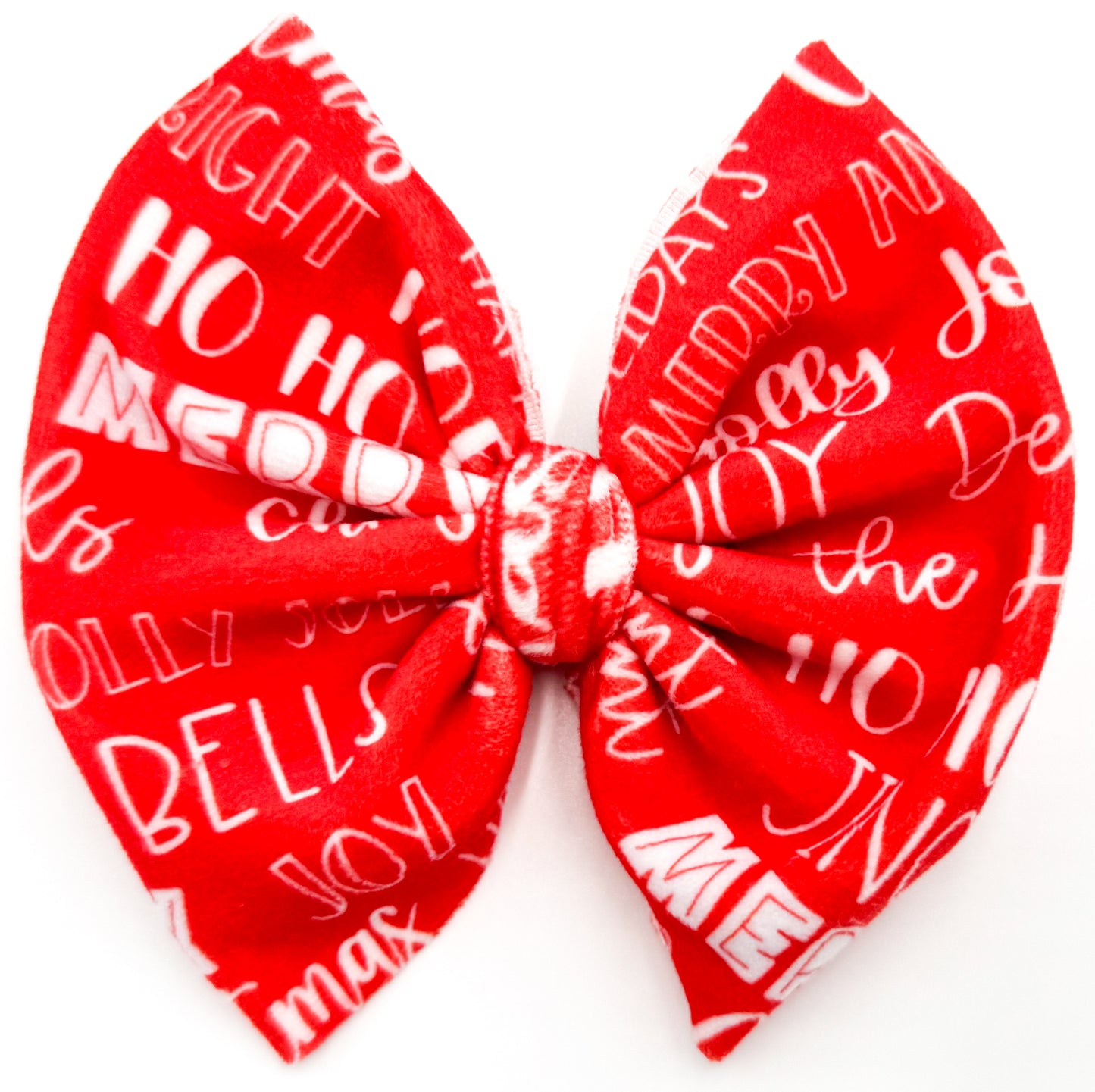 Christmas Wishes (Velvet) Bullet Bow