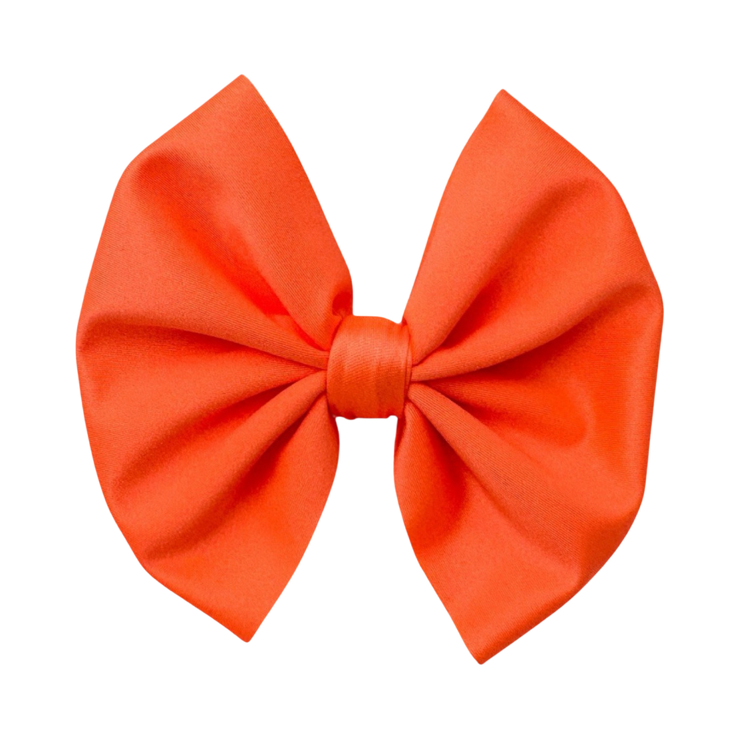Neon Orange (Swim) Bullet Bow