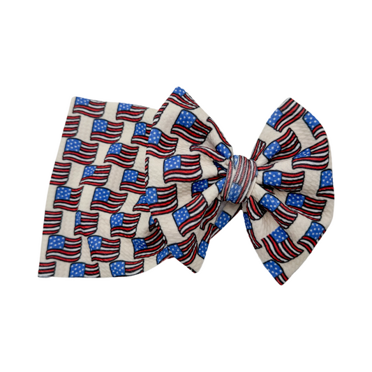 Freedom Flags Head Wrap