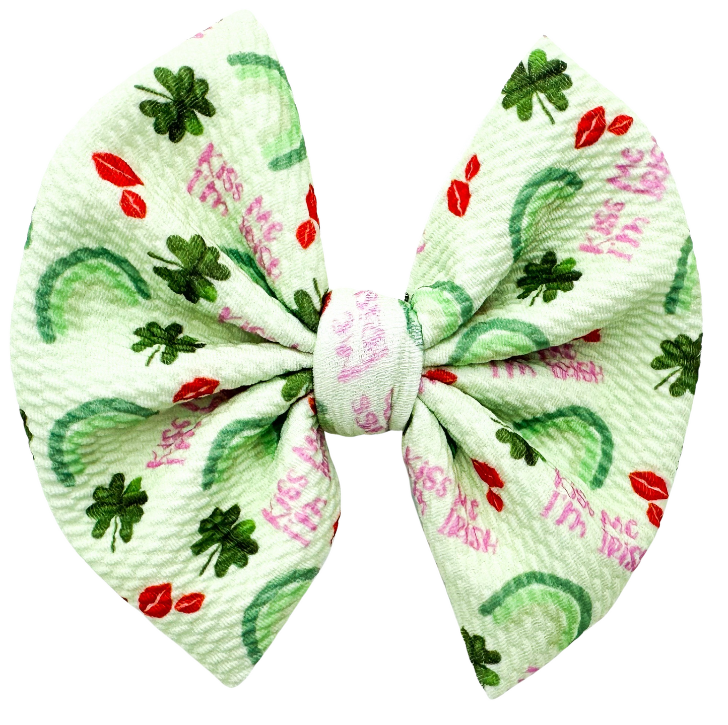 Kiss Me I’m Irish Bullet Bow