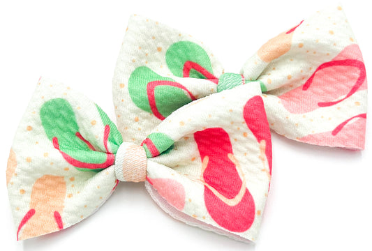 No Floppin this Bow Mini Piggies