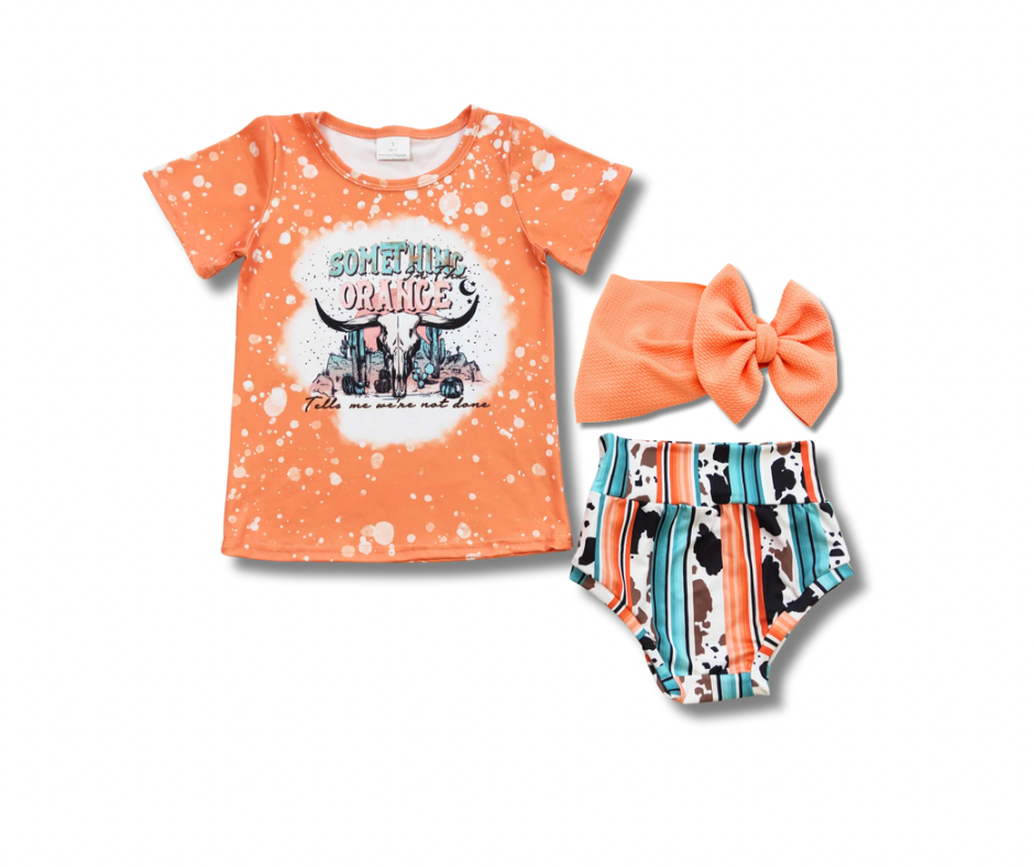 Something In The Orange Bummie Set