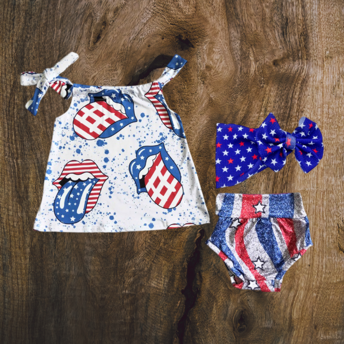 America Rocks Bummie Set