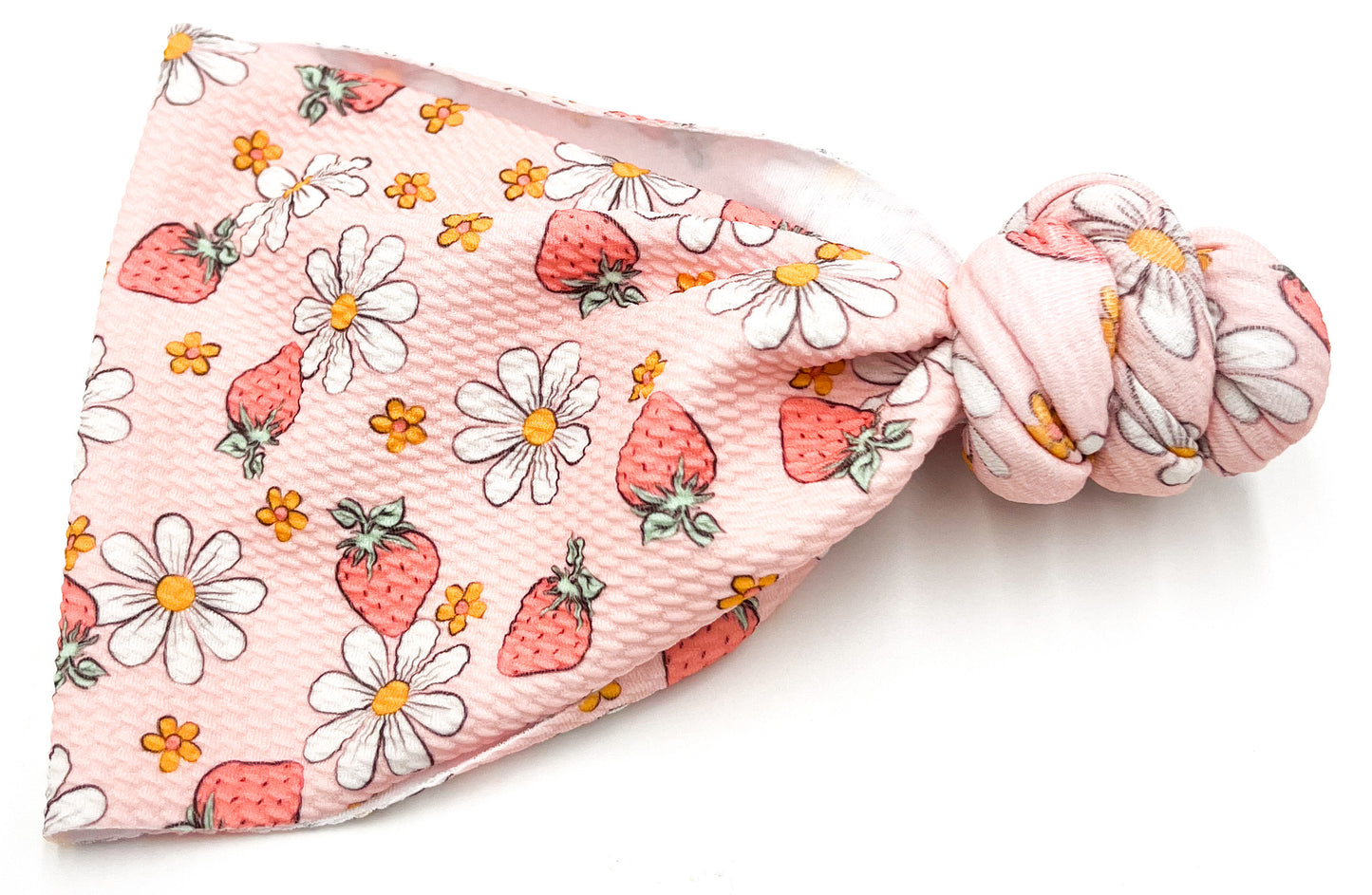 Berries & Daisies Top Knot