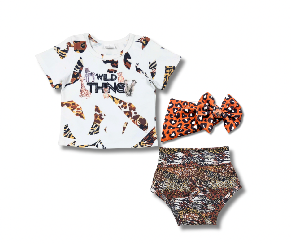 Wild Thing Bummie Set