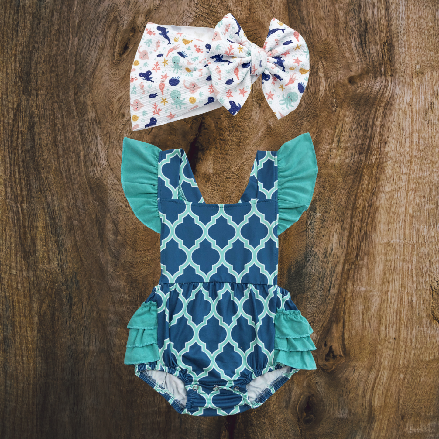 Into The Sea Romper