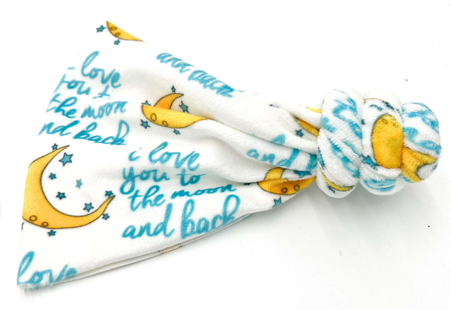 2 The Moon (Velvet) Top Knot