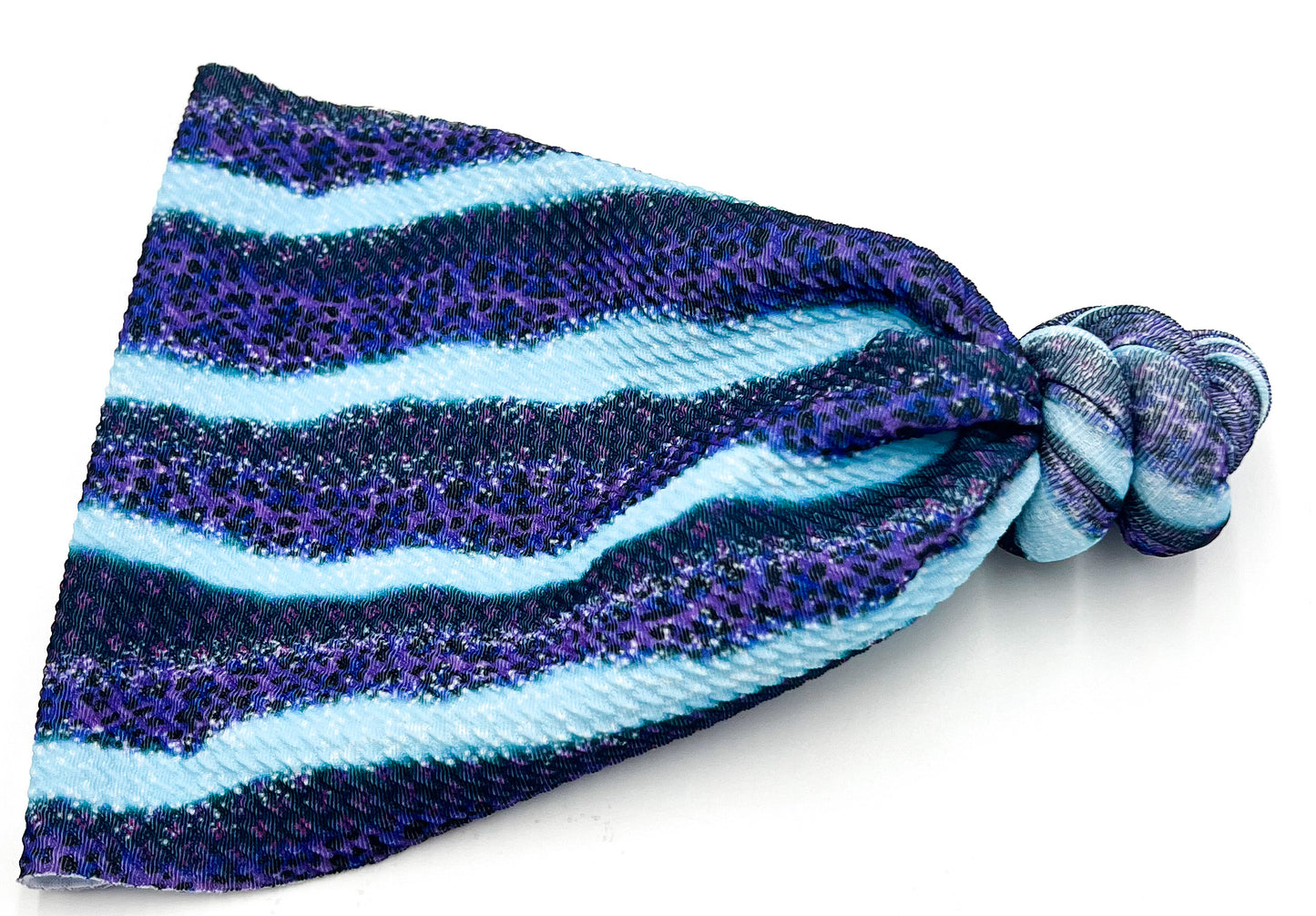 Wild Berry Leopard Top Knot