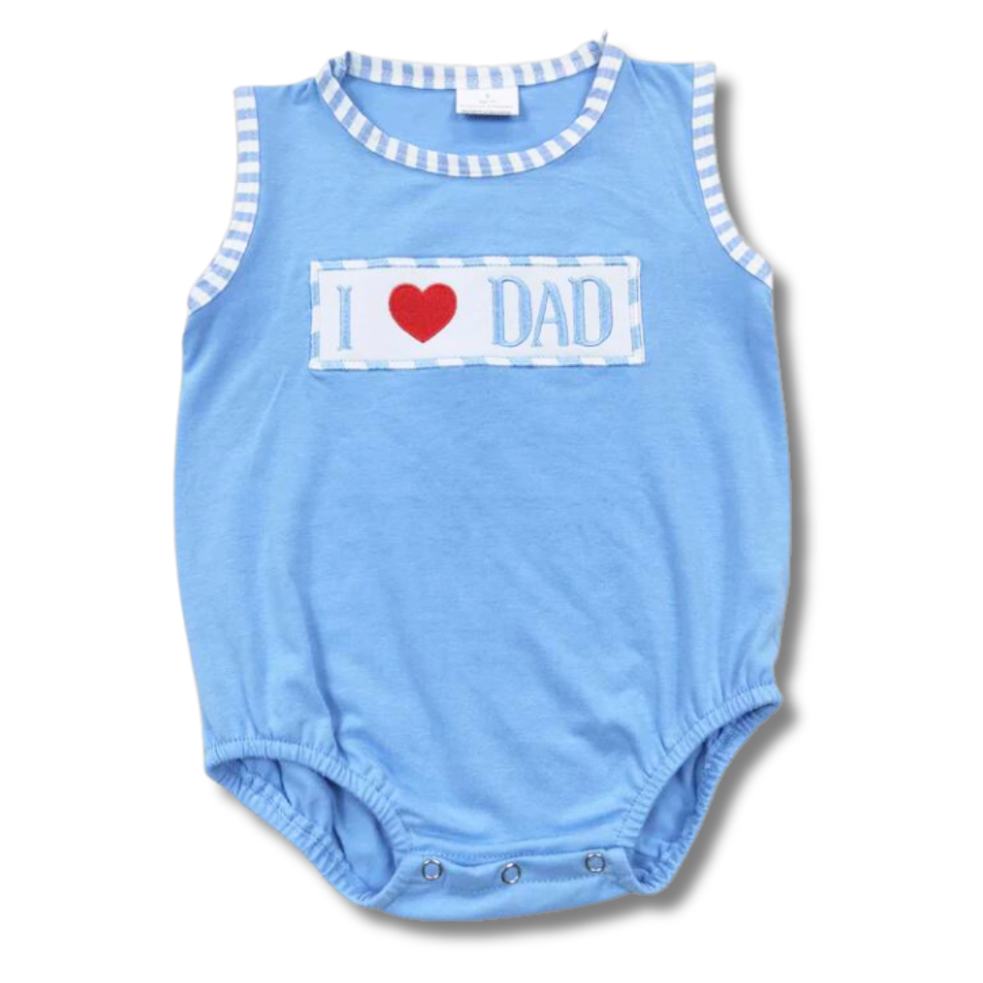 I Love Dad Romper