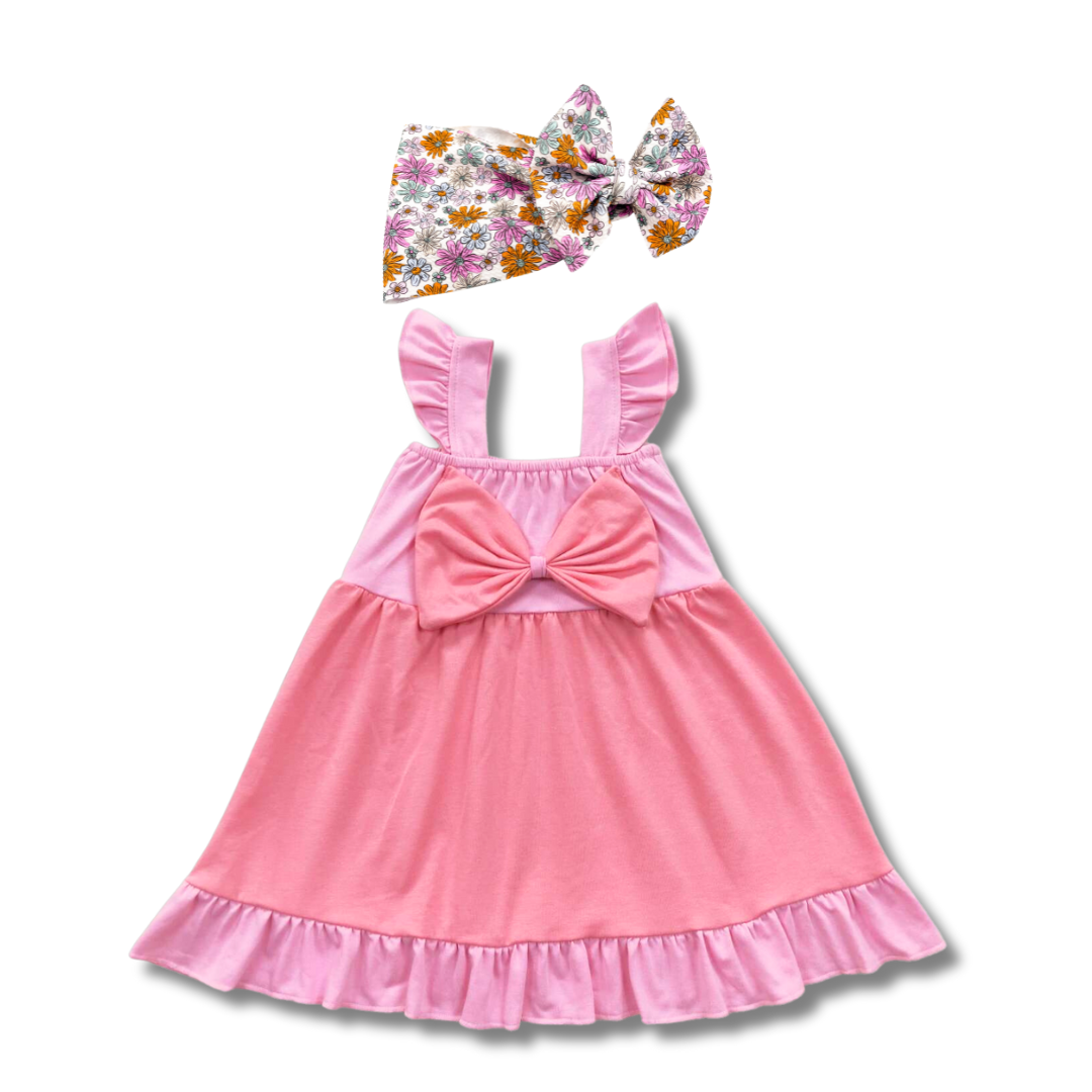 The Pink Bow Dress