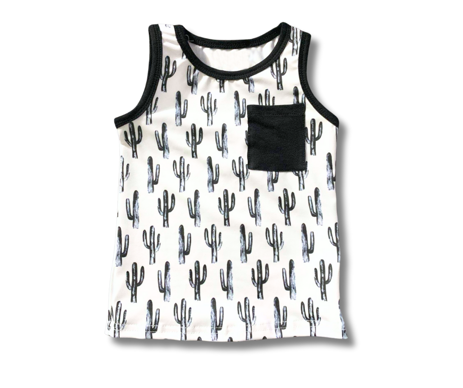 Sleeveless Cactus Tee
