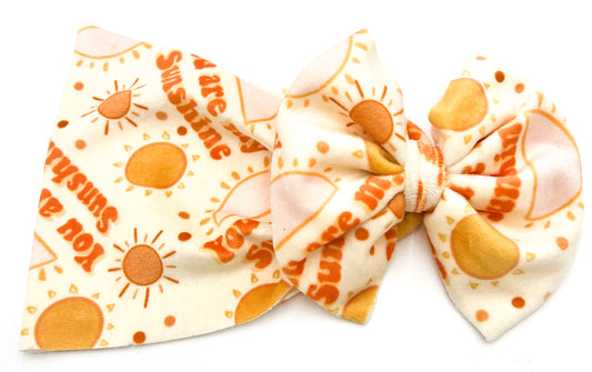 Soft Sunshine Head Wrap