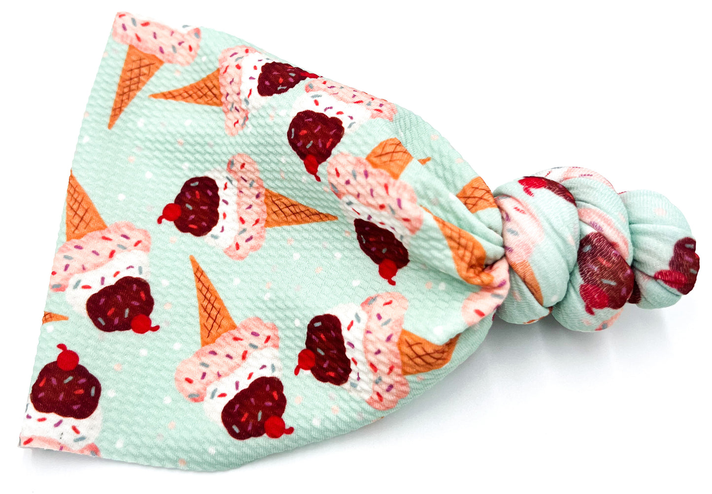 One More Scoop Top Knot