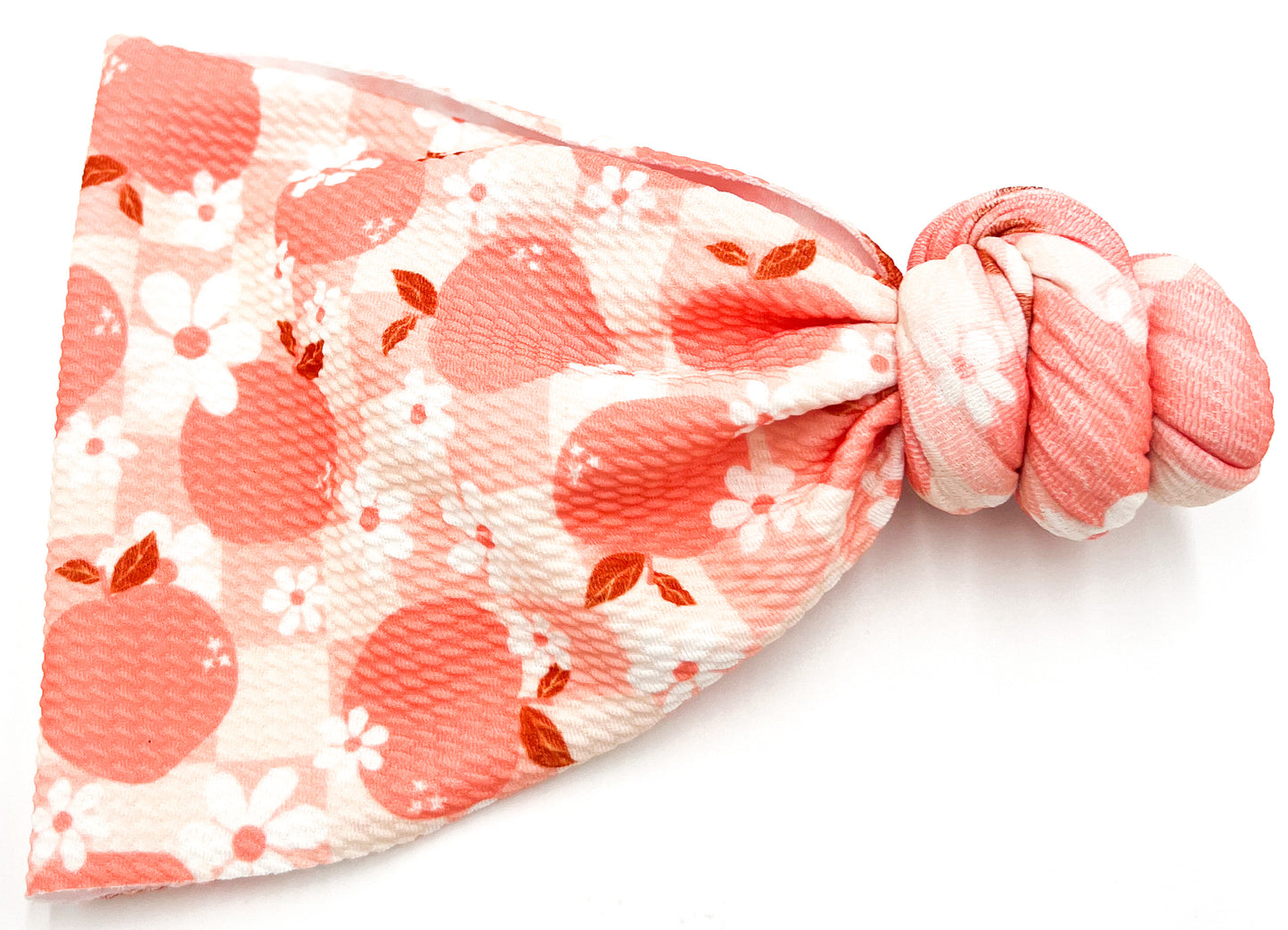 Peaches & Cream Top Knot