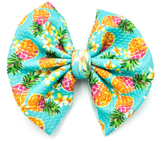 Pineapple Under the Sea Bullet Bow