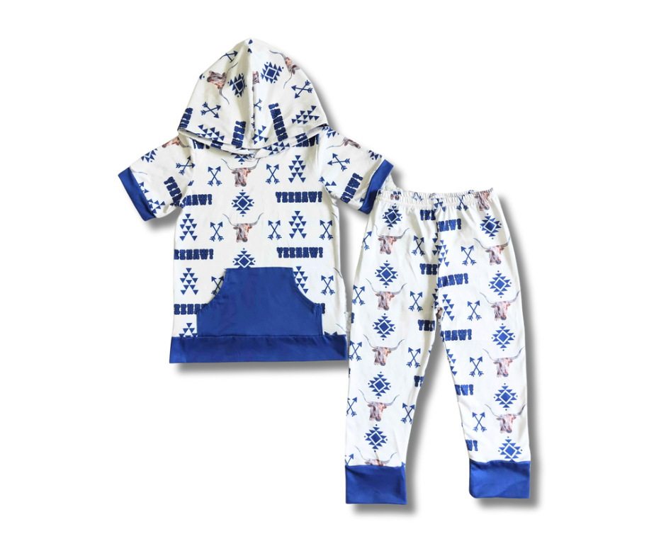 YEEHAW Hooded Lounge Set