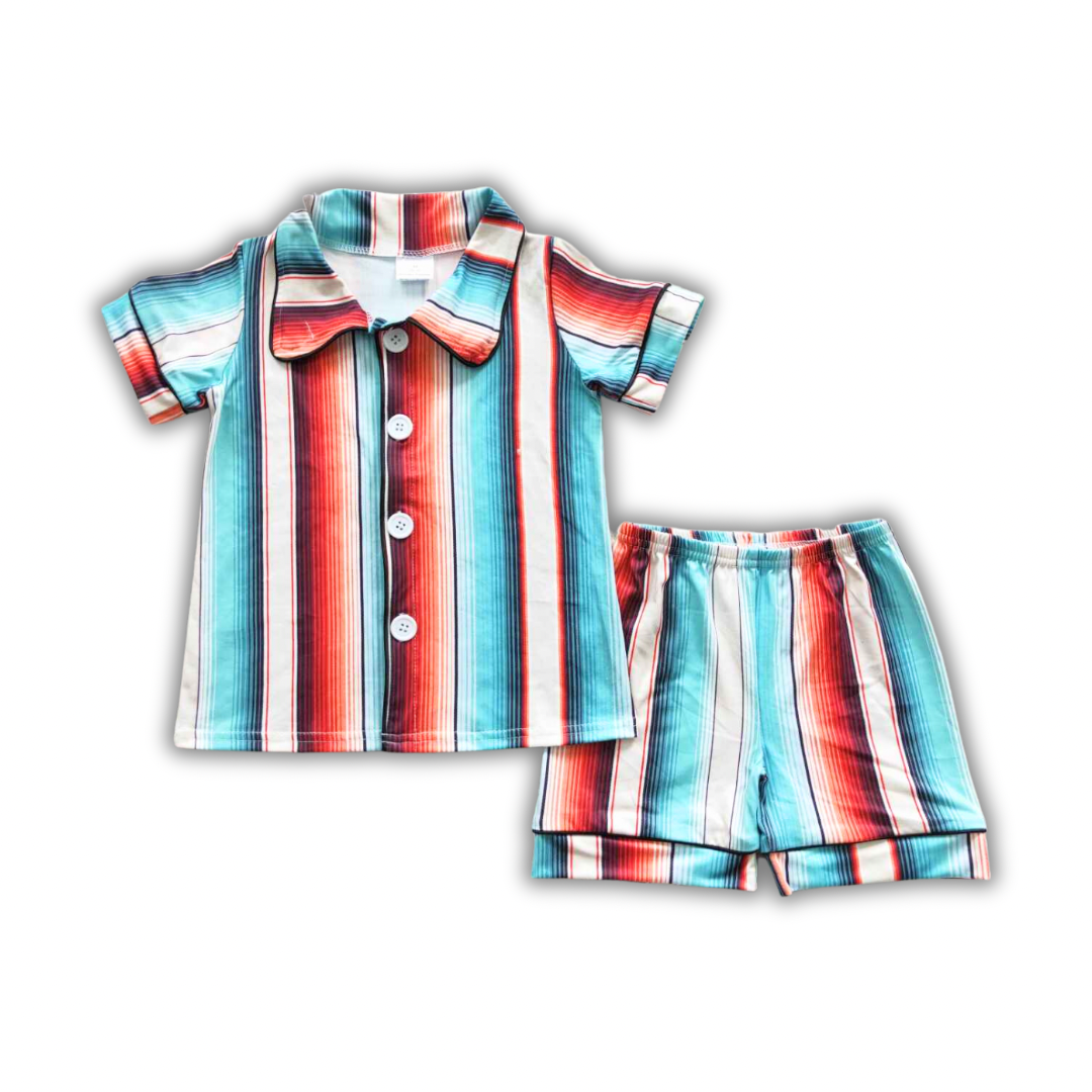 Serape Short Jammie Set