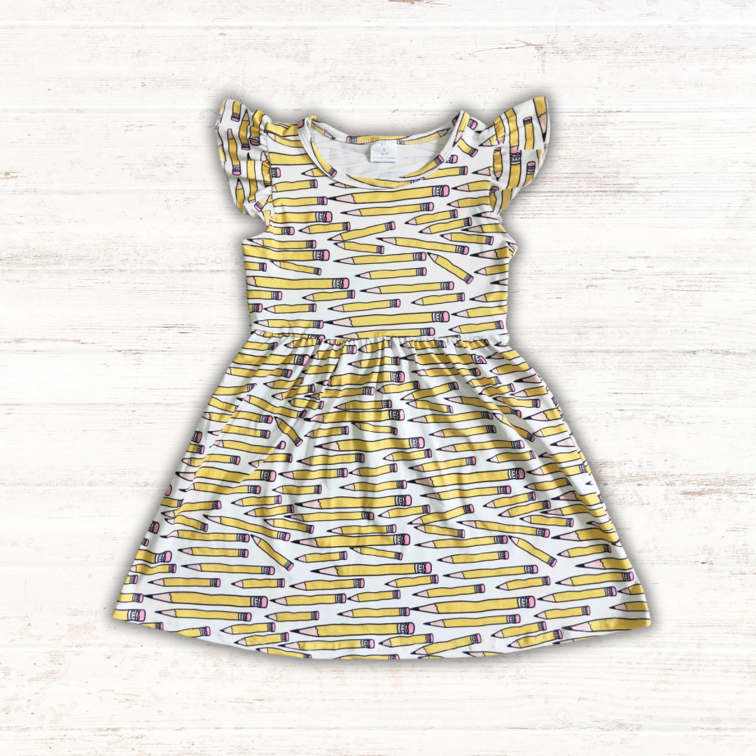 Pencils Everywhere Dress