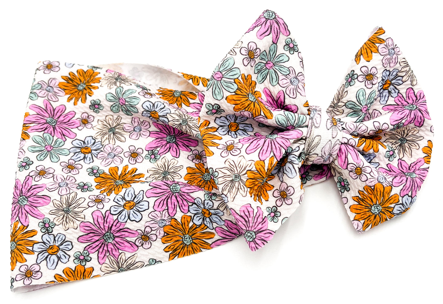 Daddy’s Wildflower Head wrap