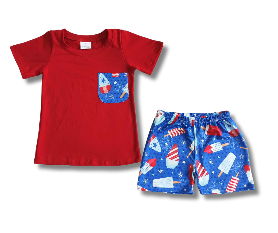 4th Treats Short Set