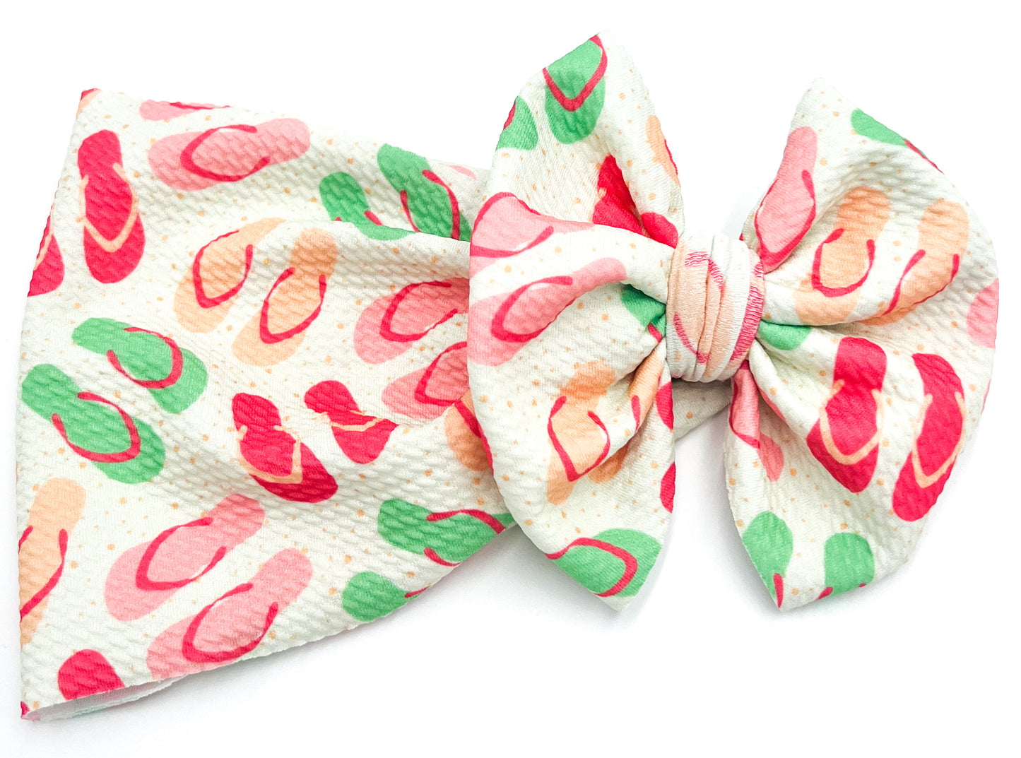 No Floppin this Bow Head Wrap