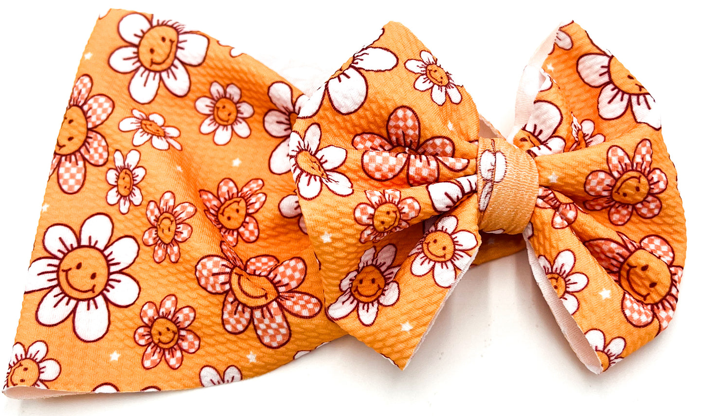 Retro Smiles Head Wrap