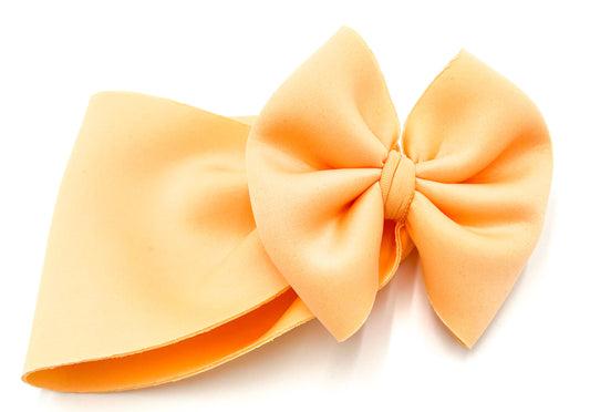 Puffy Peach (Swim Bow) Head Wrap