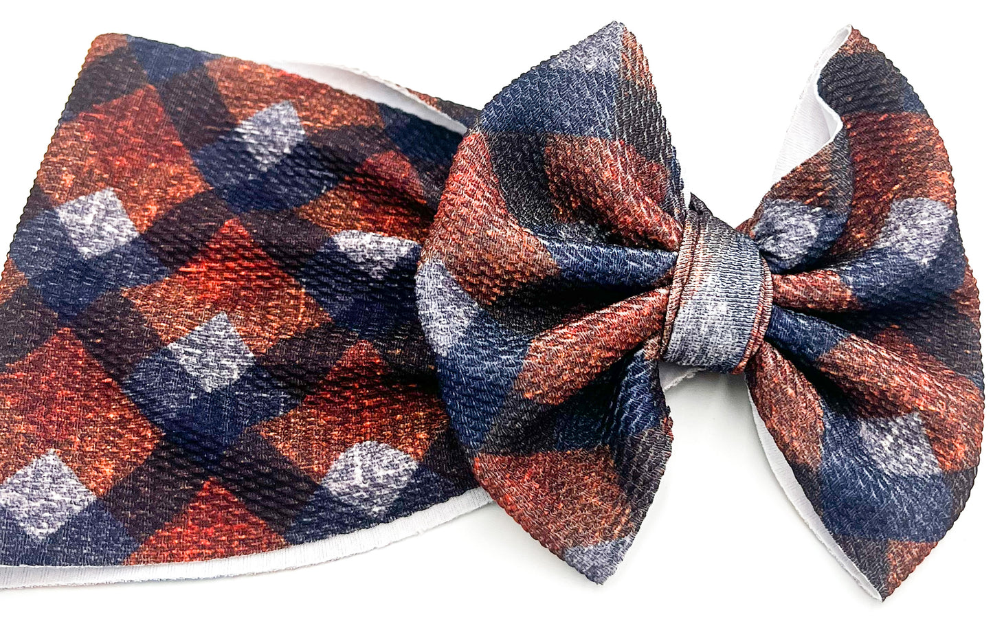 Fallin for Plaid Head Wrap