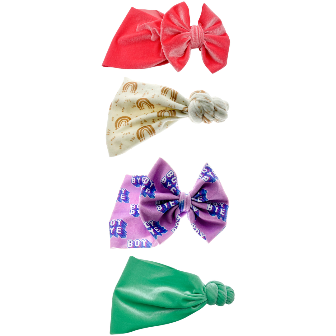 Velvet Head Wrap & Top Knot Mystery Bag