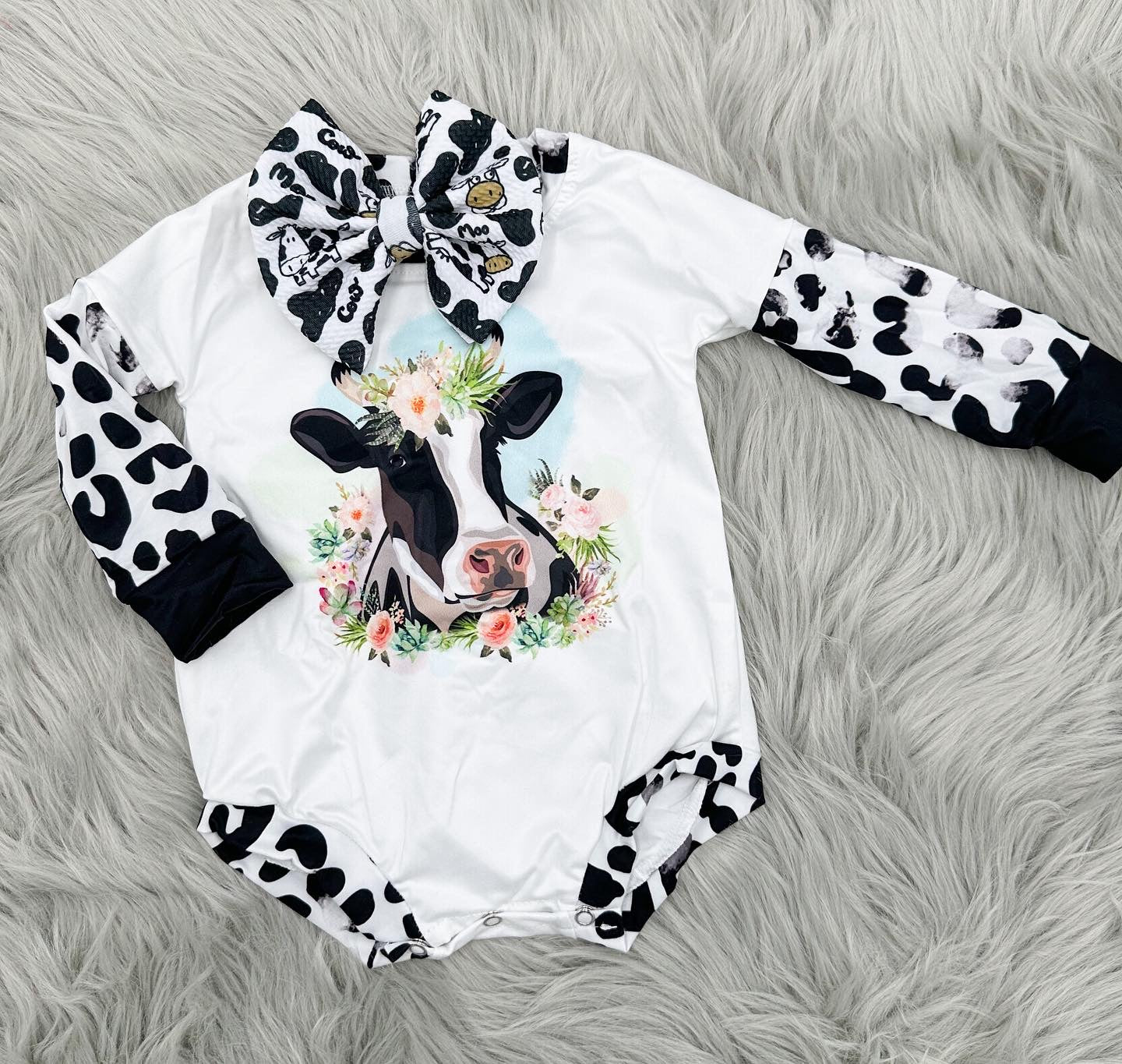 It's Cows Romper Bodysuit