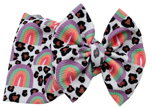Rainbows In The Wild Head Wrap
