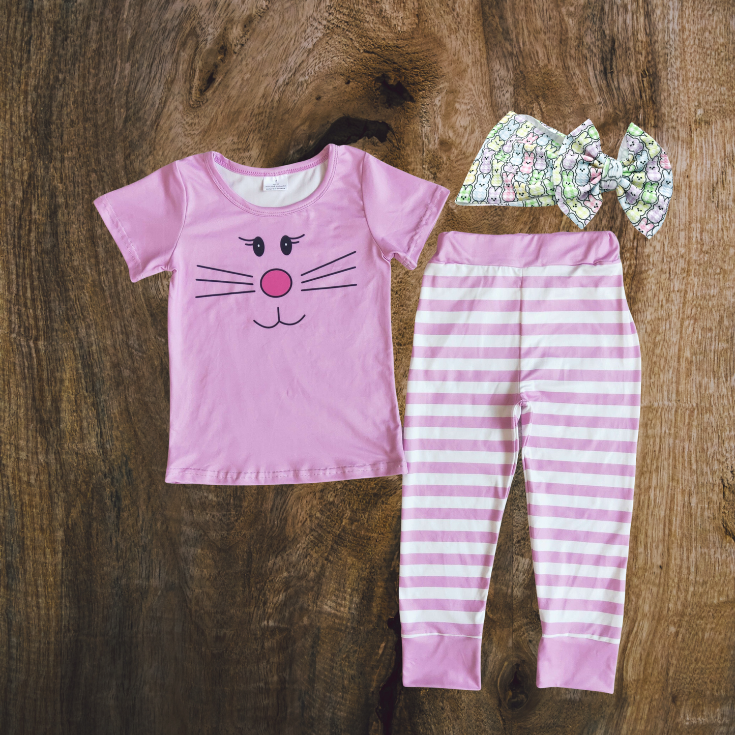 Pink Bunny Jammies