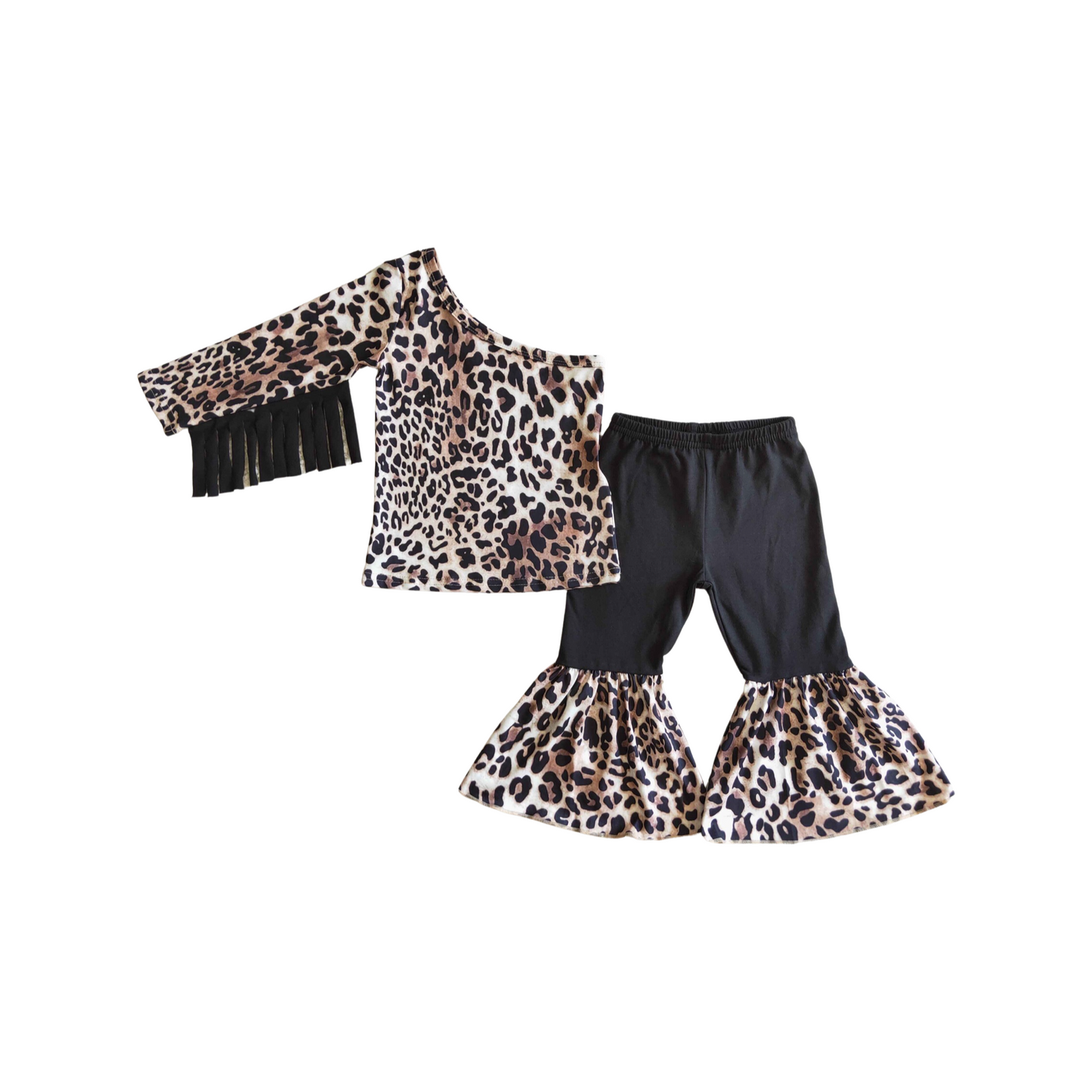 Basic Leopard Fringe Set