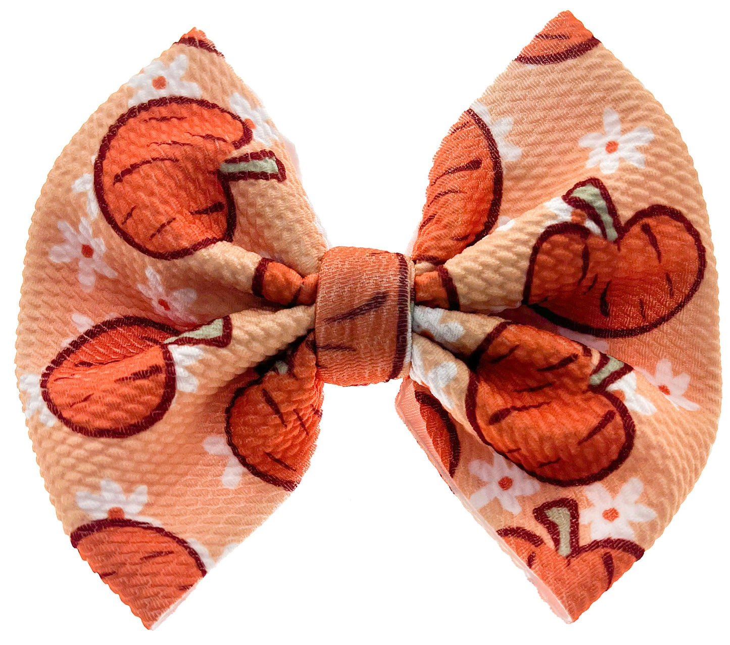 Orange Pumpkin Pickin Bullet Bow