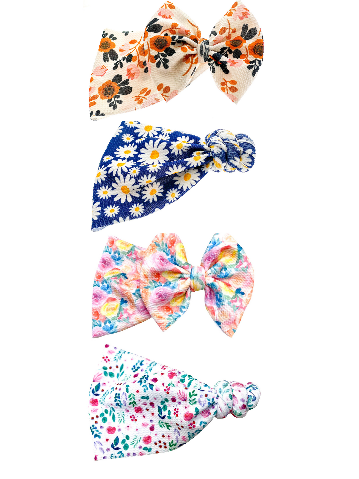 Florals Head Wrap & Top Knot Mystery Bag