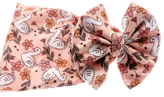 Swimmin With Swans Head Wrap