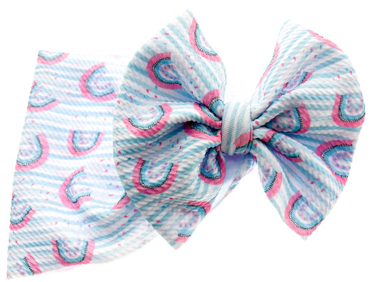 Rainbow Baby Head Wrap