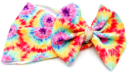 Rainbow Kaleidoscope Head Wrap