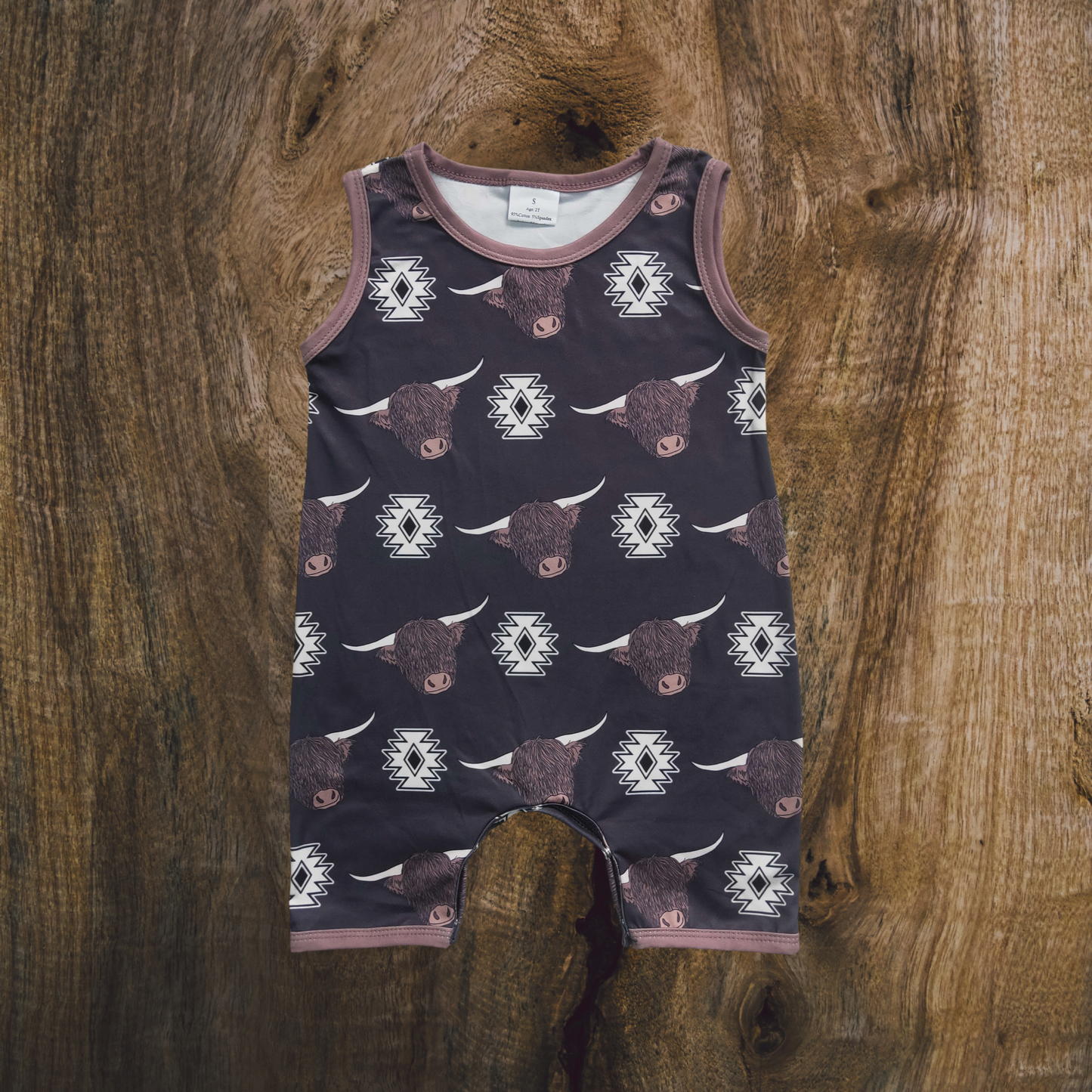 Hairy Cows + Aztec Romper