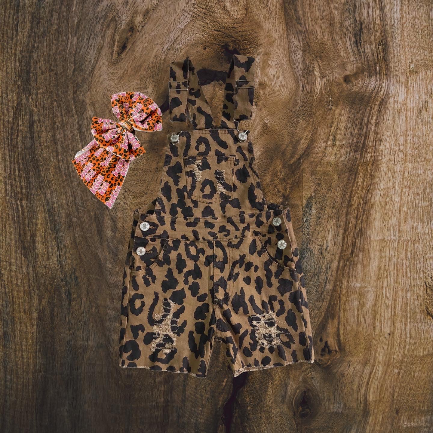Leopard Overalls