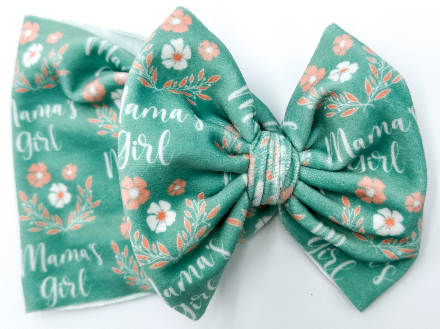 Mama’s Little Flower (Velvet) Head Wrap