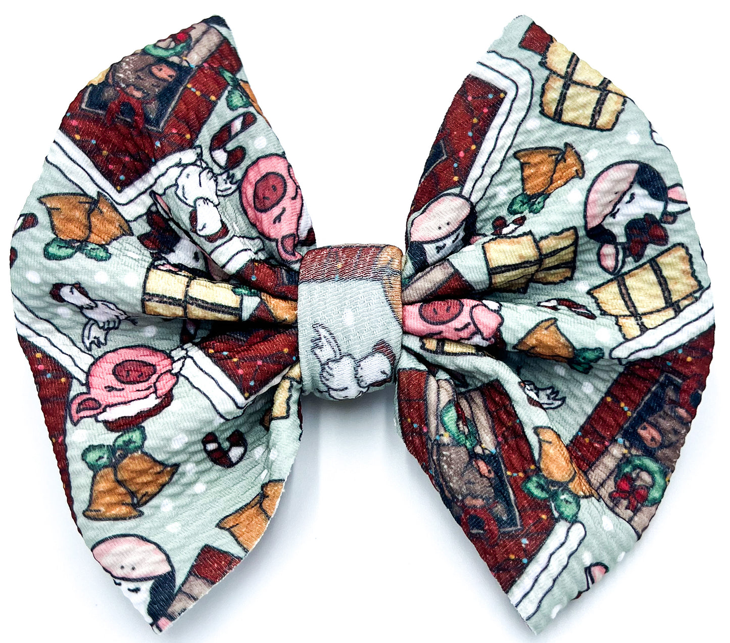 Holiday Barnyard Bullet Bow