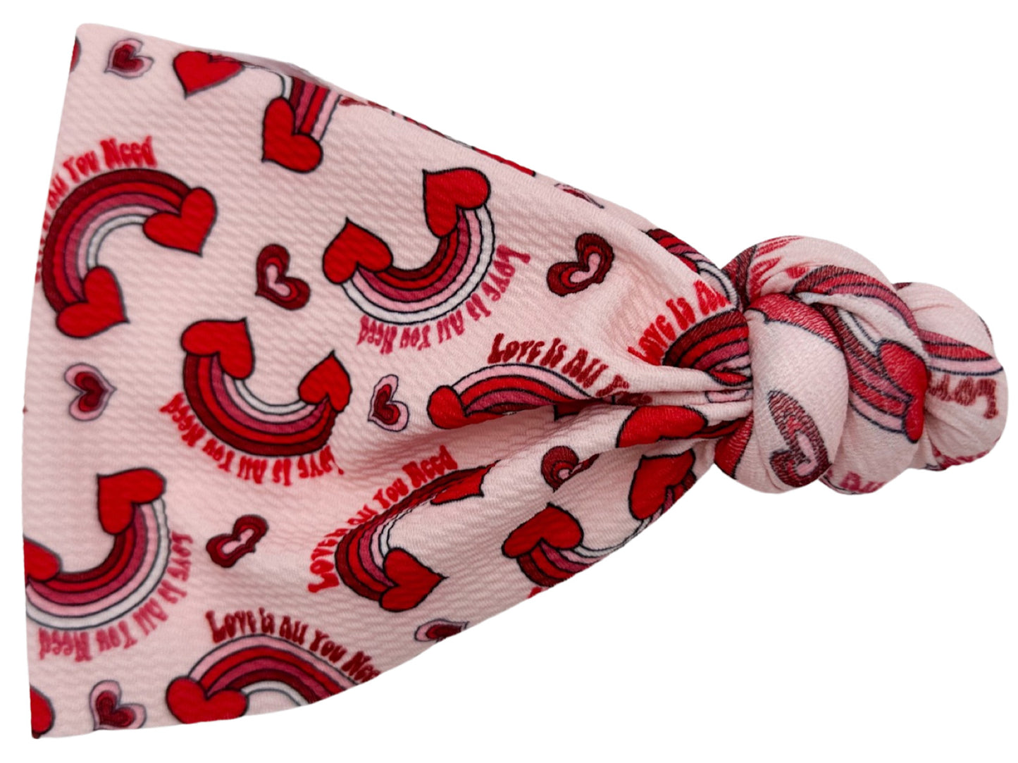 Love Is All You Need Top Knot