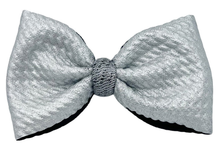 Titanium Silver (Pleather) Mini