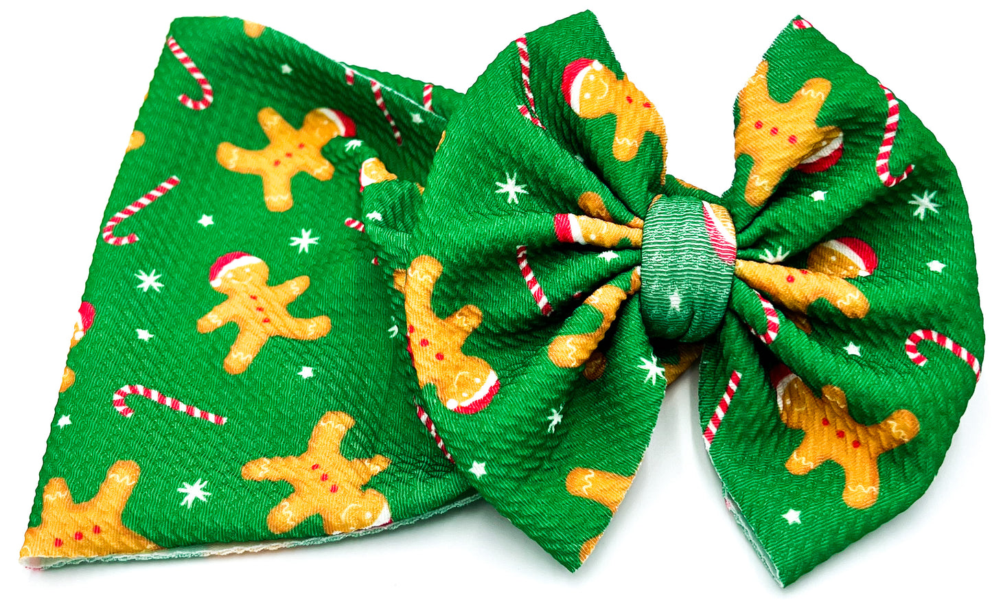 Jolly Gingerbread Head Wrap