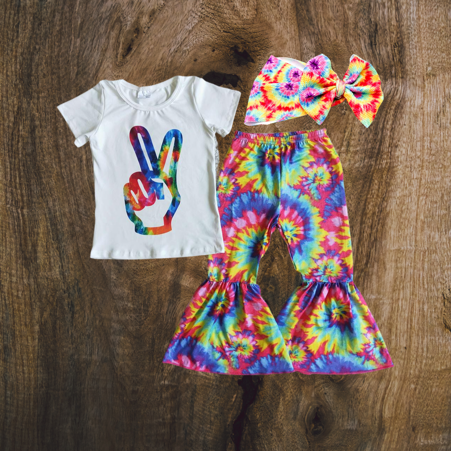 Peace To Tye Dye Set